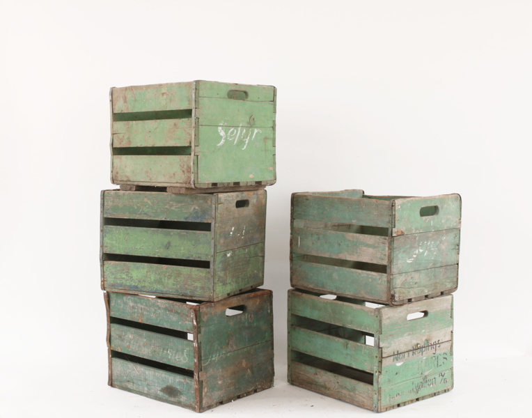 Flaskbackar 5st, bl.a. Apotekarnes