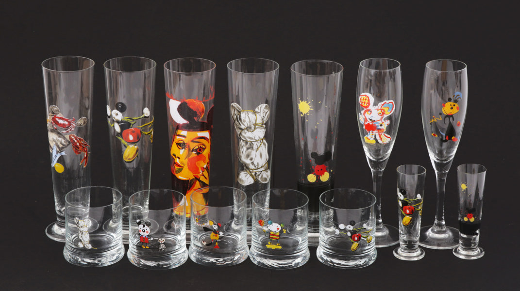 Glas 14 delar, Lasse Åberg