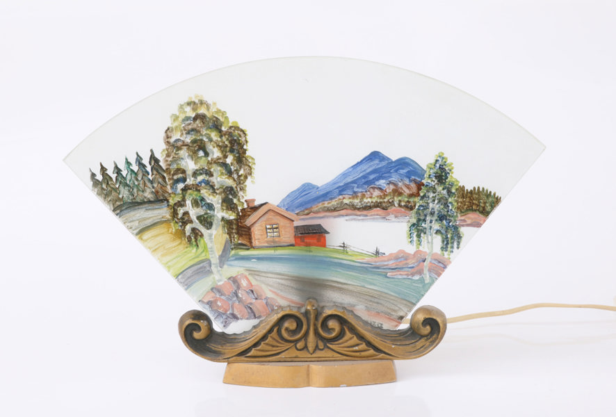 Bordslampa, 1900-talets första hälft