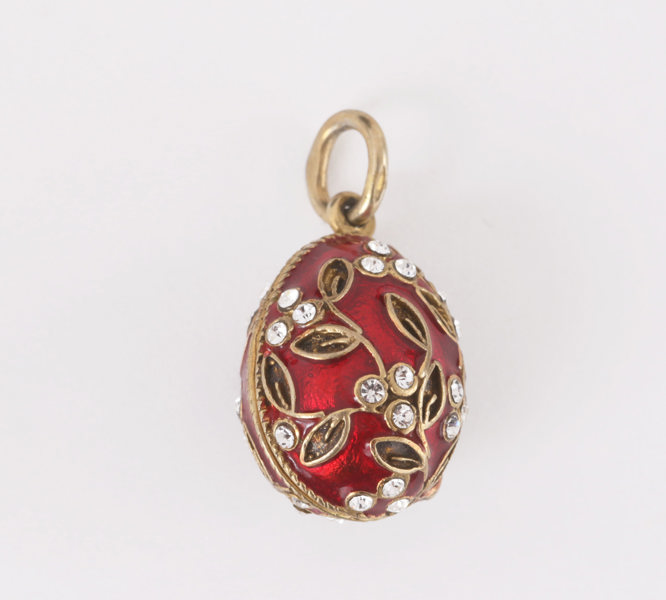 Hänge i förgyllt sterlingsilver, Ryssland