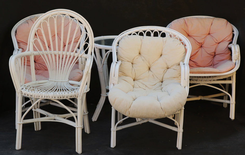 Verandamöbel, 1900-talets senare del