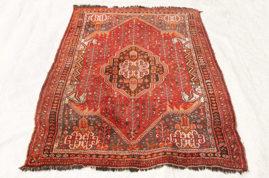 Handknuten matta, orientalisk