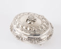 Sockerskrin i silver, rokokostil, 1900-tal