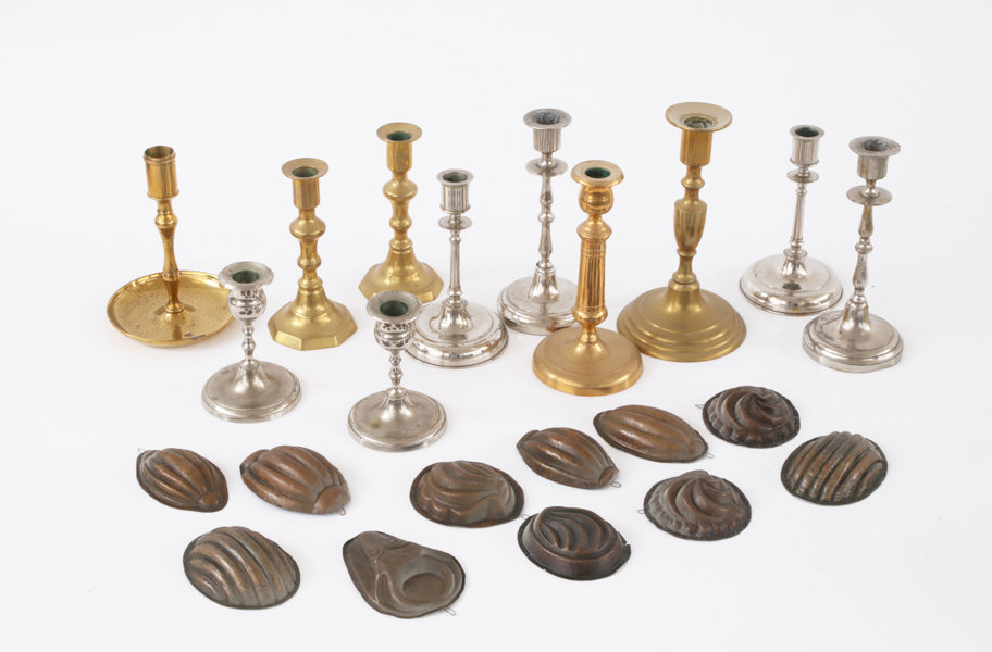 Parti metallföremål