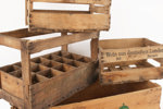 Trälådor 4st, bl.a. Slotts Senap