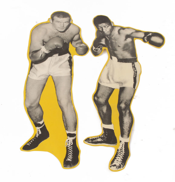 Reklamdekaler 2st, Ingemar Johansson samt Floyd Patterson, 1959