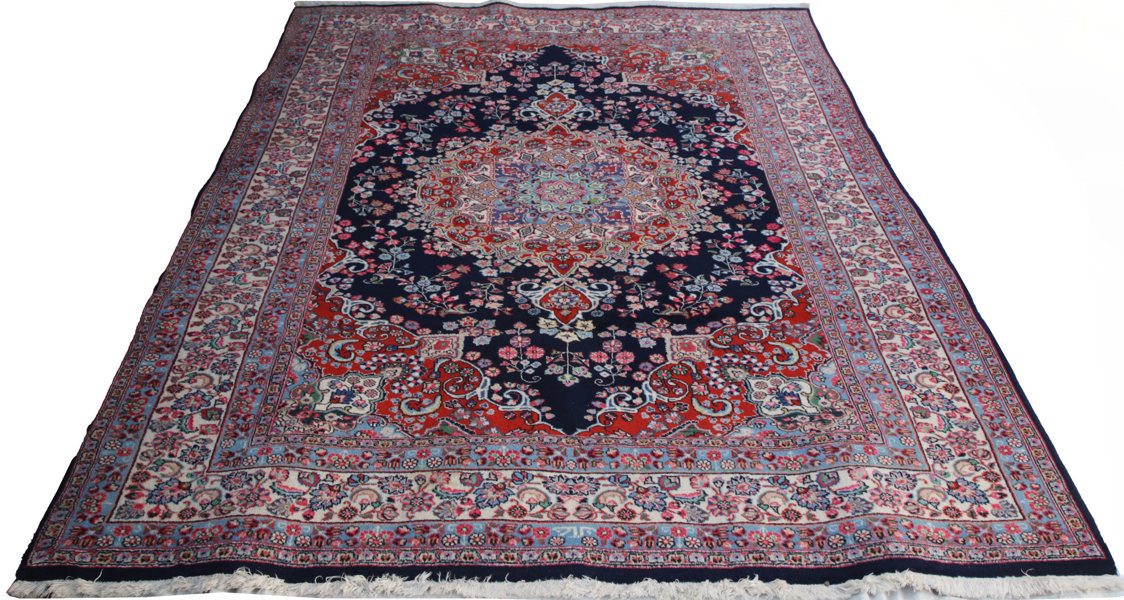 Handknuten matta, orientalisk