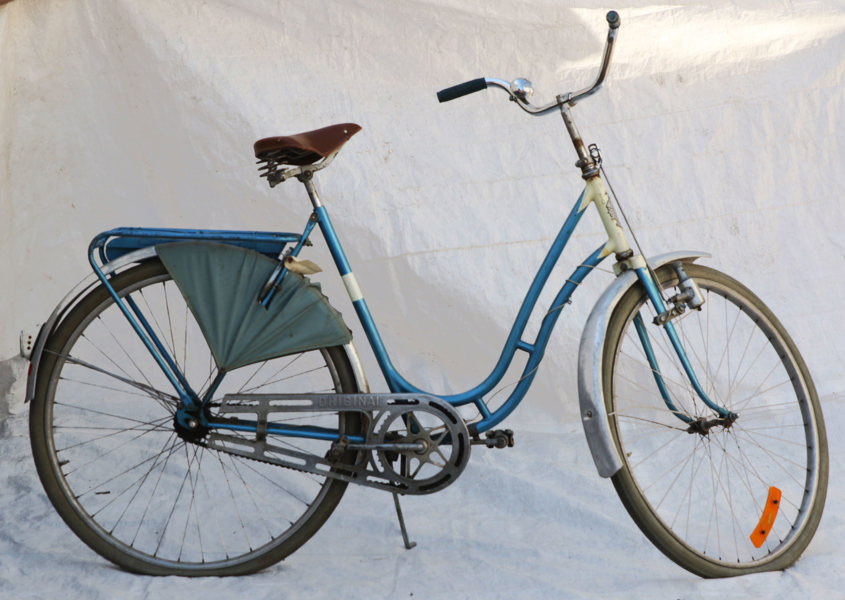 Äldre damcykel, E.J.Carlström, Emmaboda