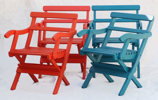 Trädgårdsstolar 2+2, 1900-talets andra hälft