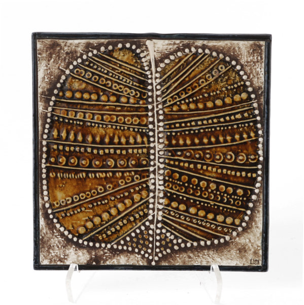 Väggplakett, Lisa Larson för Gustavsberg