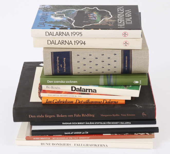 Parti böcker, rörande Dalarna