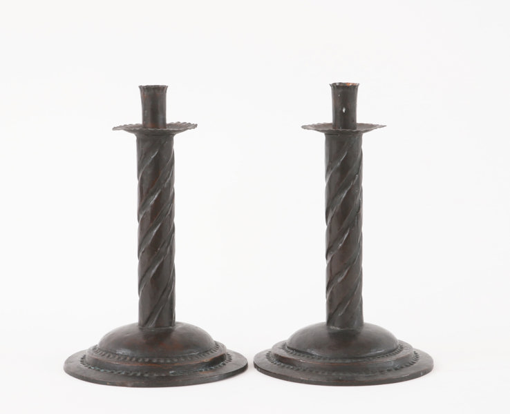 Ljusstakar ett par, barockstil, 18/1900-tal