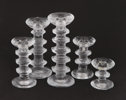 Ljusstakar 5st, "Festivo", Timo Sarpaneva för Iittala