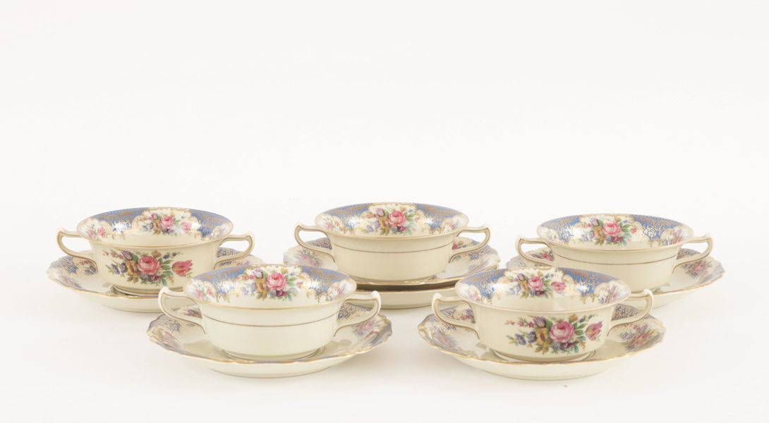 Buljongkoppar 5st, Rosenthal, Tyskland