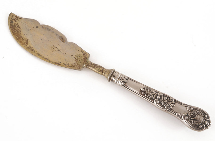 Pastejkniv, silver, 1850