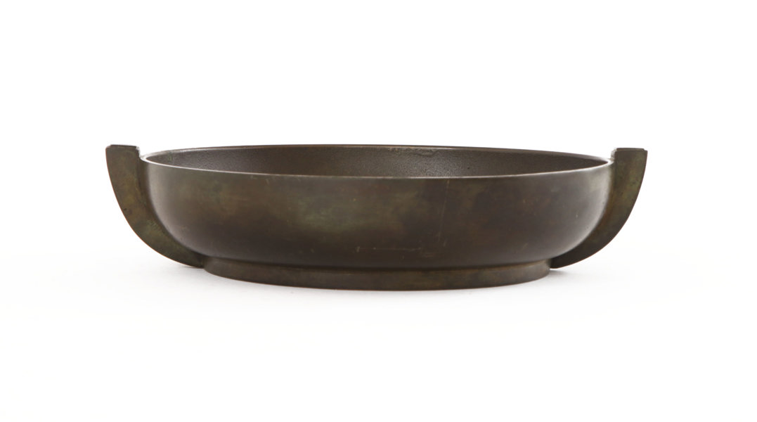 Skål med hänklar, GAB Brons, 1930-tal