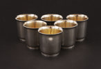 Supkoppar 6st, sterlingsilver, Atelier Borgila, Stockholm, 1938
