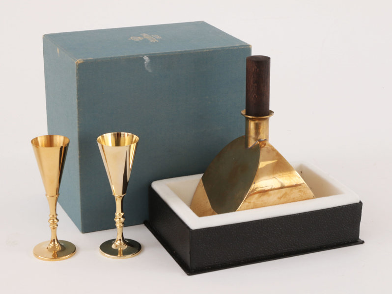 Karaff med kalkar 2st, Pierre Forsell för Skultuna