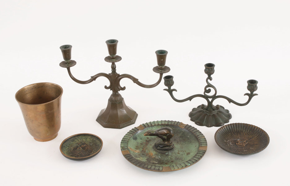 Brons 6 delar, 1900-talets första hälft