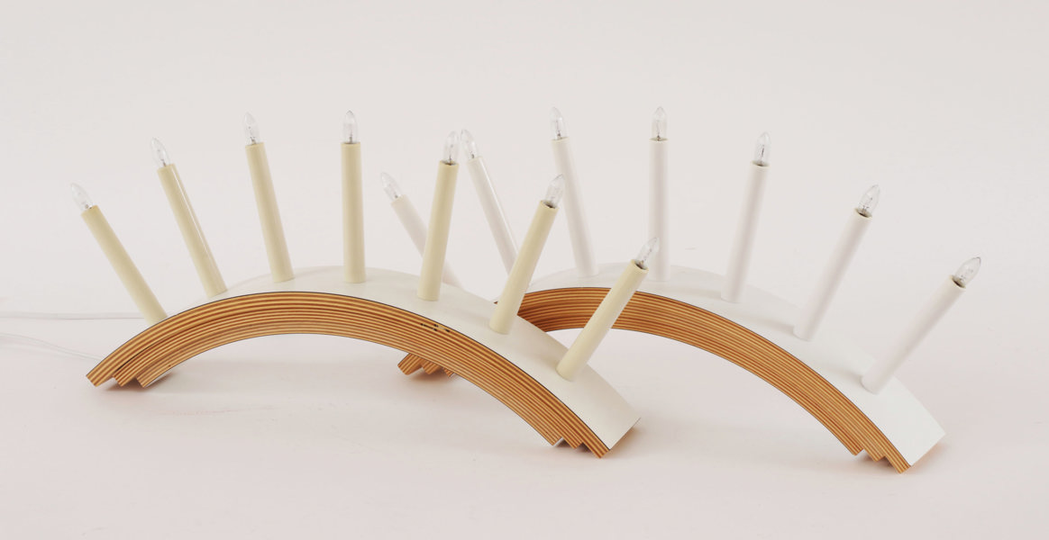 Elljusstakar ett par, "Julius", Jerker Andersson