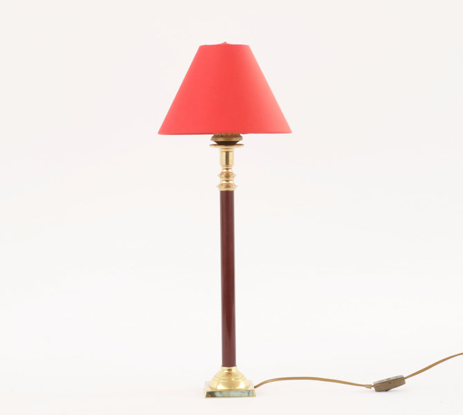 Bordslampa, 1900-talets slut