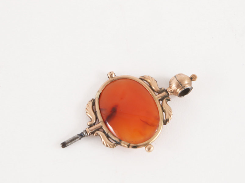 Klocknyckel i 14k, 1800-tal