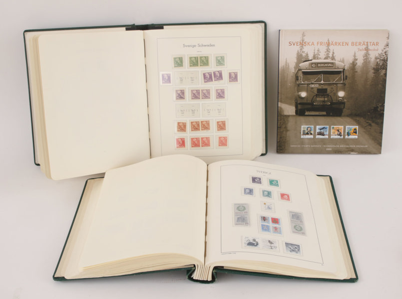 Parti postfriska frimärken, Sverige