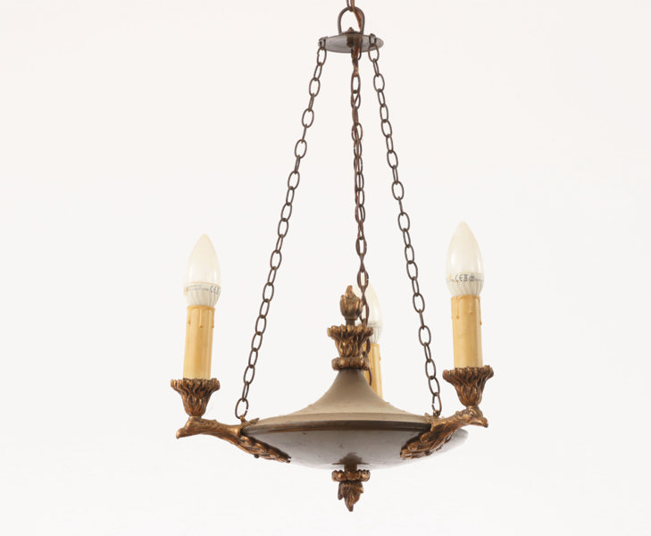 Takampel, empirestil, 1900-talets första hälft