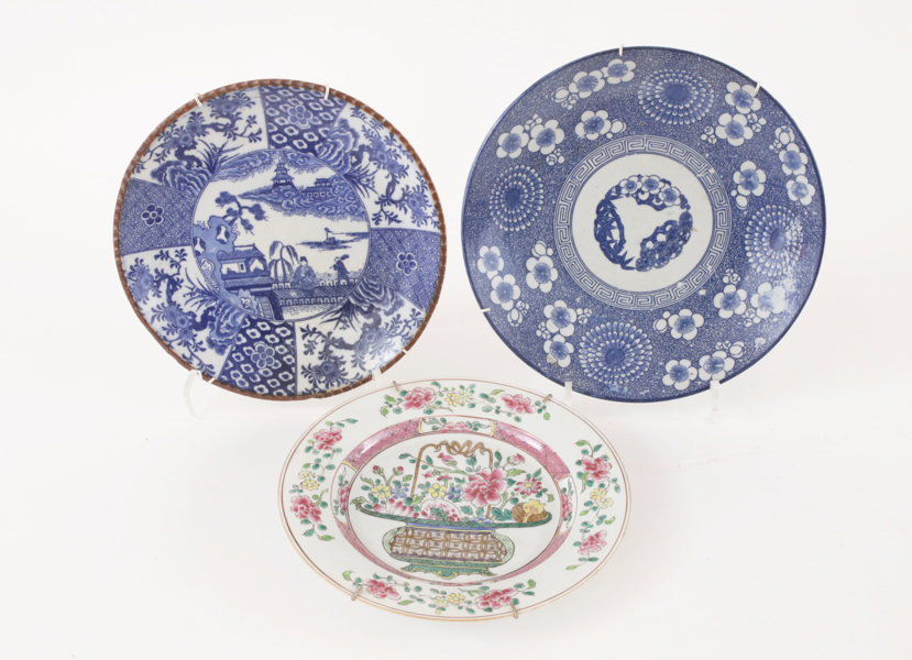 Porslin 3 delar, Asien