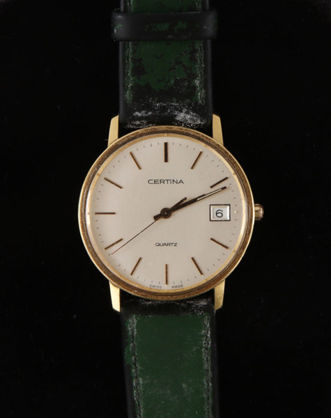 Herrarmbandsur, Certina, 18k