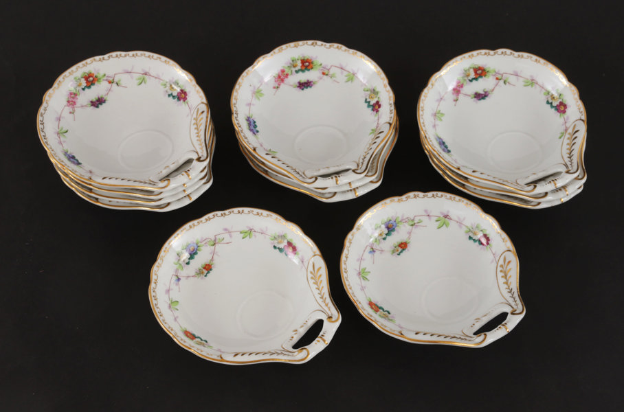 Snäckformade skålar 12st