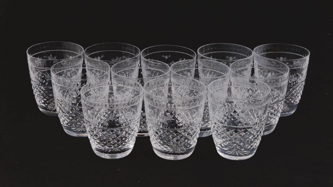 Selterglas 12st, "Elvira Madigan", Kosta