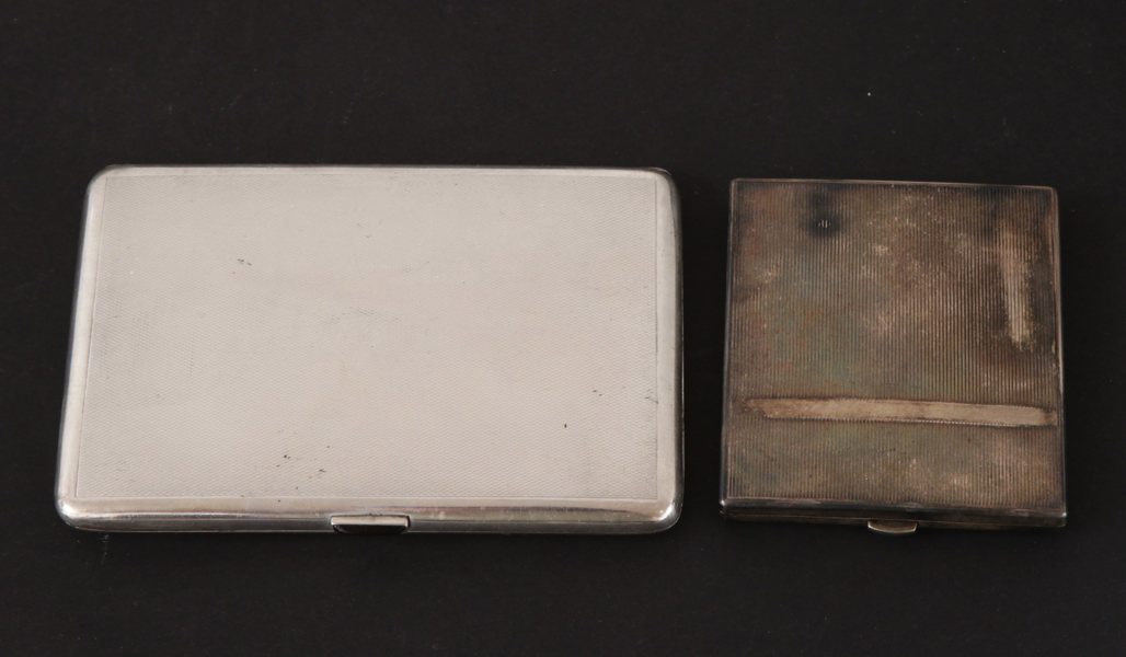 Cigarettetuier 2st, silver