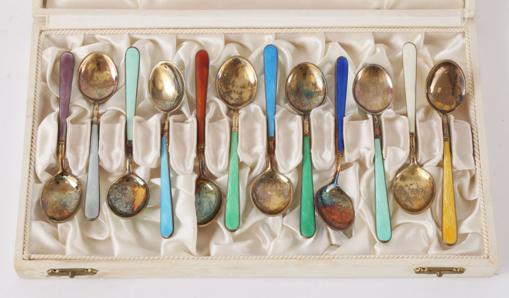 Moccaskedar 12st, sterlingsilver, Norge