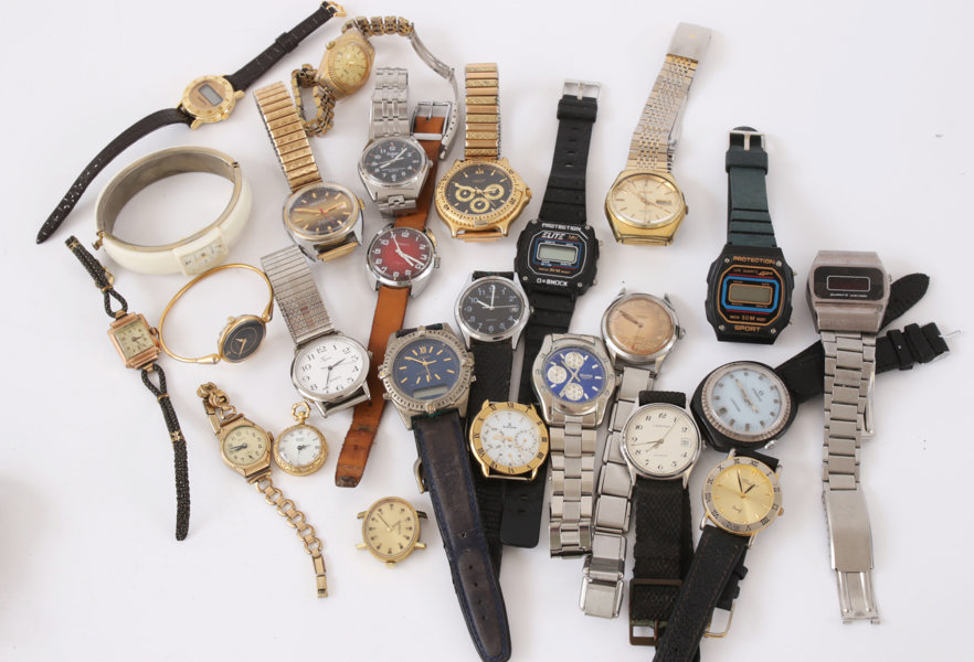 Parti armbandsur och fickur