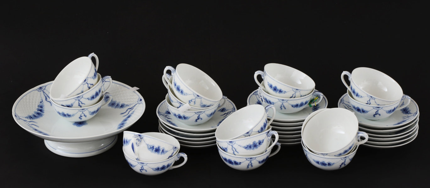 Teservisdelar, "Empire", Bing & Gröndahl, Danmark