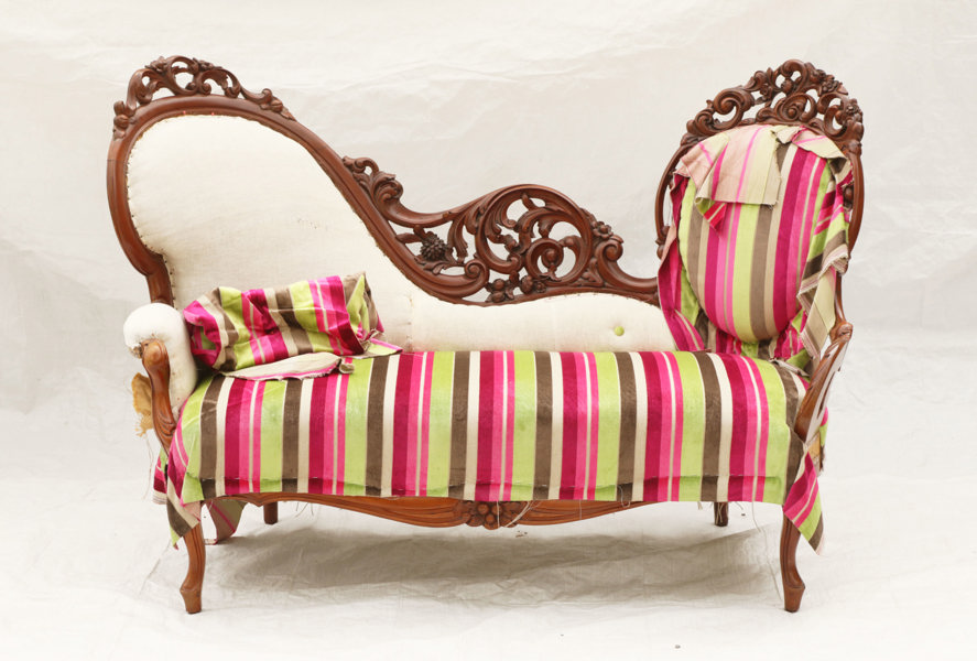 Soffa, nyrokoko, 1800-talets slut