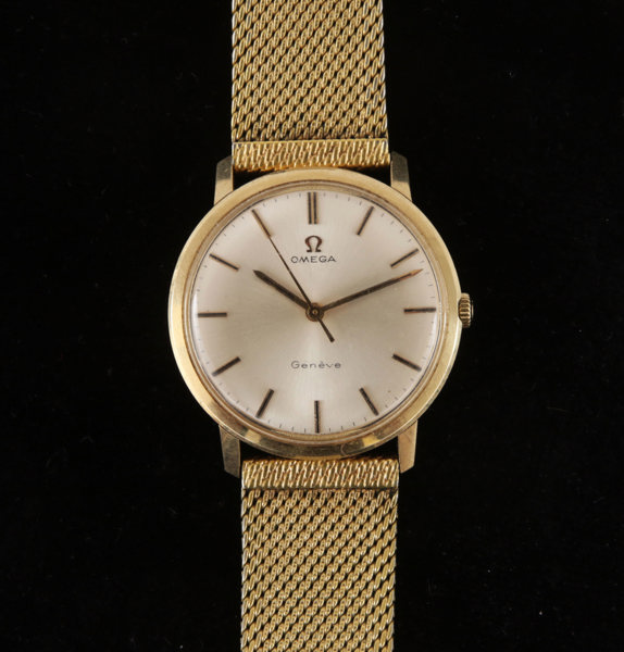 Herrarmbandsur, Omega, Genève, 14k