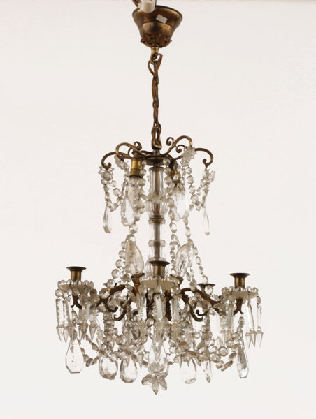 Ljuskrona, oskariansk, 1800-talets slut