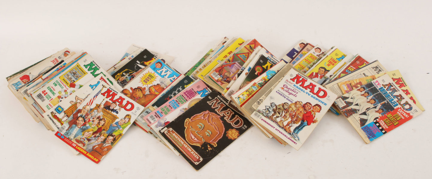 Parti serietidningar, MAD, 1970/80-tal
