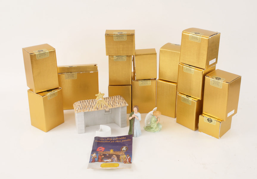 Julkrubba i 13 delar, efter Jenny Nyström, Kalmar Läns Museum