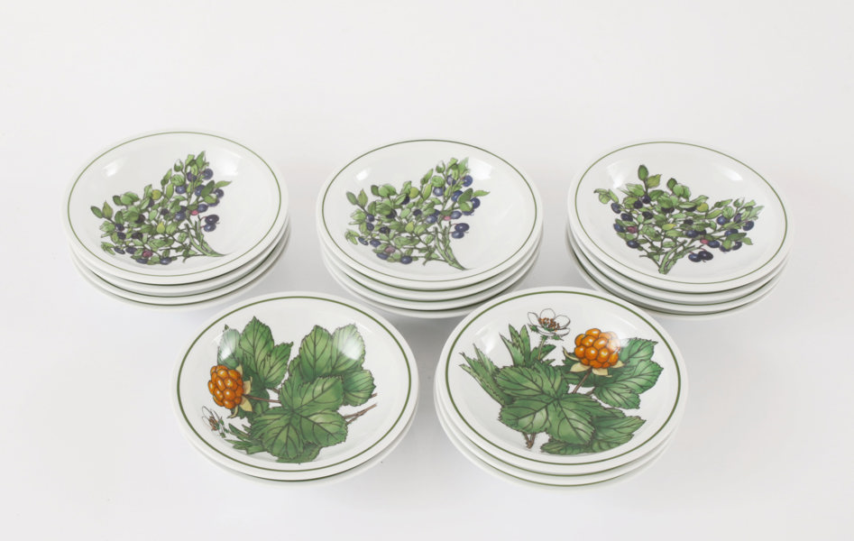 Frukostskålar 17st, "Midsommar", Marguerite Walfridsson för IKEA