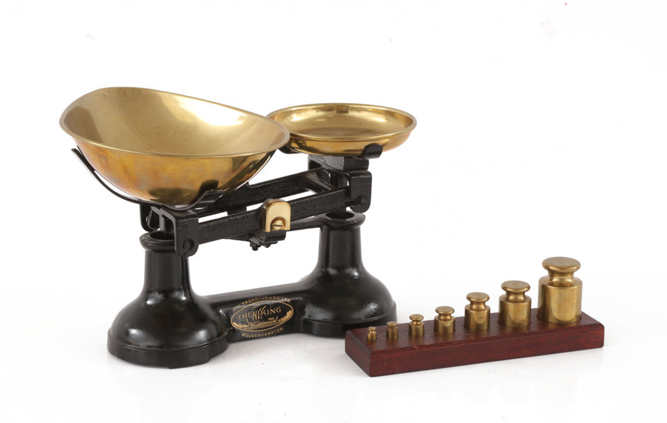 Balansvåg med vikter, "The Viking", Wolverhampton