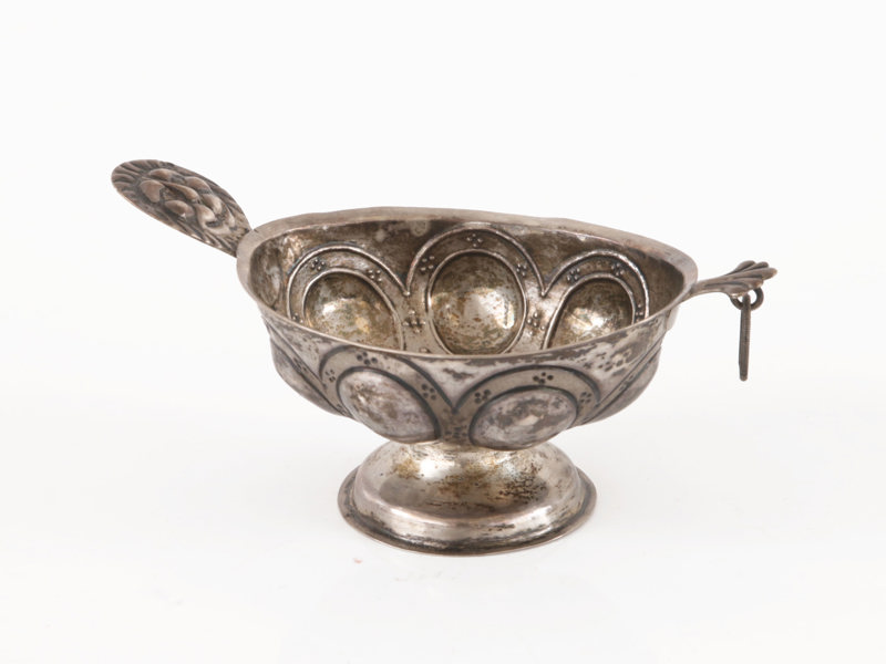 Brännvinskåsa i silver, Carl Herdin, Falun, 1855