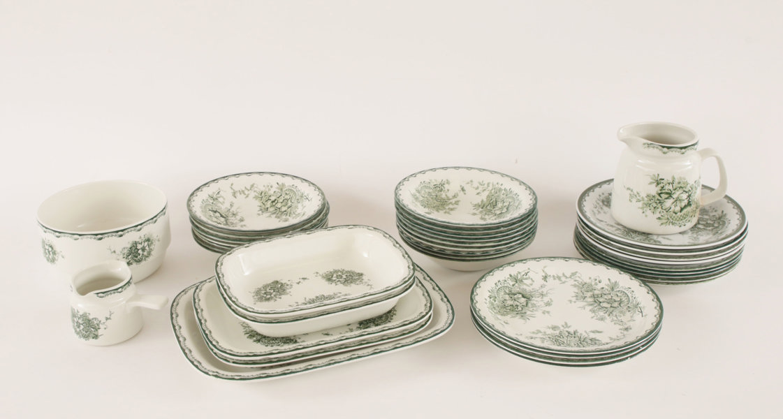 Matservisdelar, "Grön Anna", Rörstrand