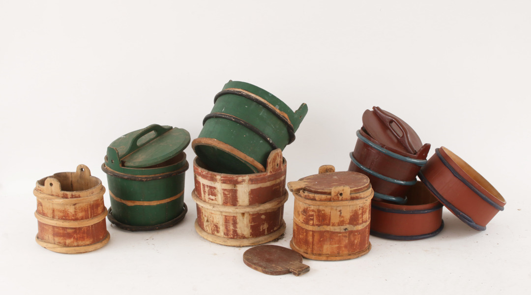 Allmoge 8 delar, mestadels 1800-tal