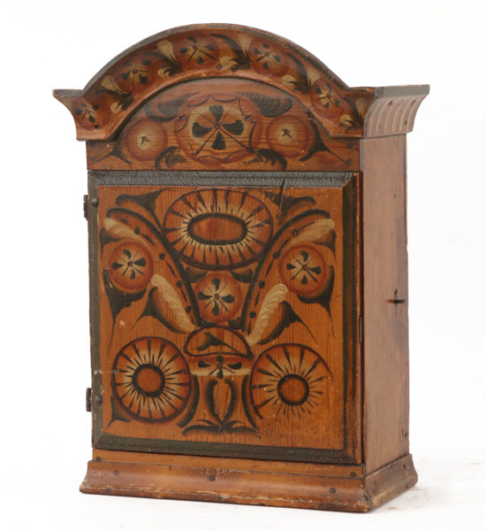 Väggskåp, allmoge, Dalarna, 1800-talets början