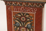 Väggskåp, allmoge, Dalarna, daterat 1832