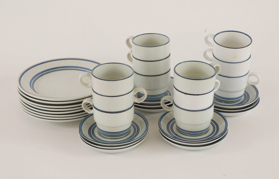 Kaffeservisdelar, "Dart", Stig Lindberg för Gustavsberg