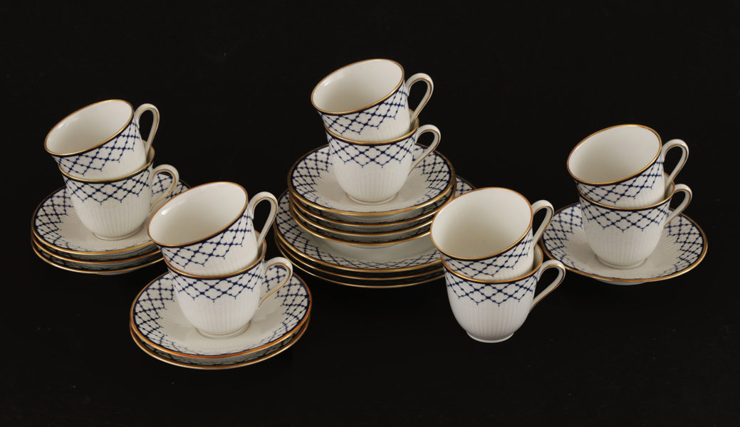 Kaffeservisdelar, "Prince", Jackie Lynn för Rörstrand